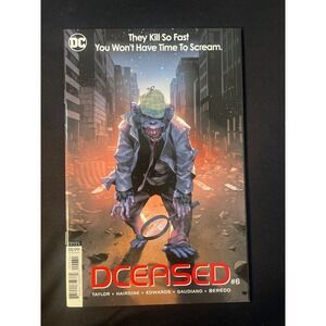 DCeased 6 Variant Cover DC Comics Detective Chimp Zombie Tom Taylor 2019